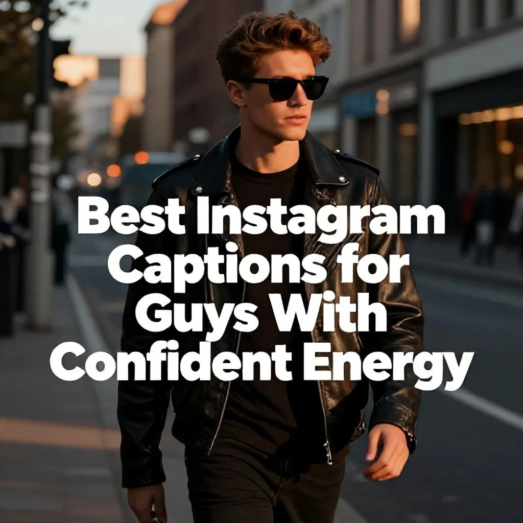 best instagram captions for guys