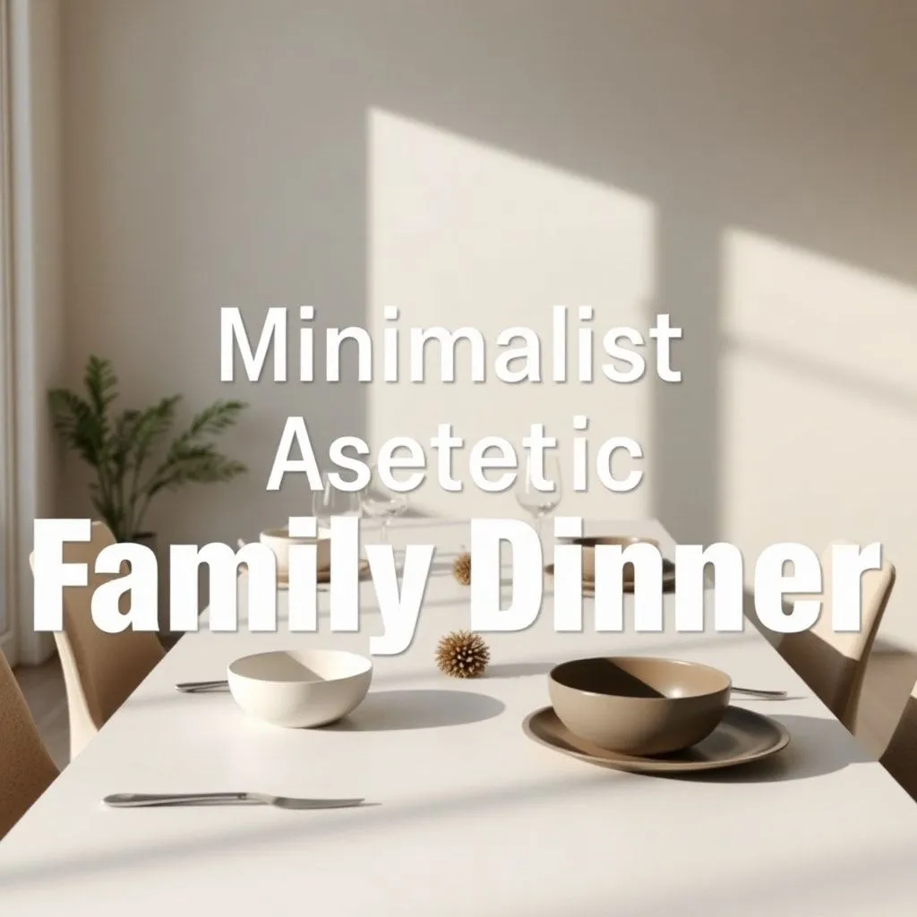 family dinner captions