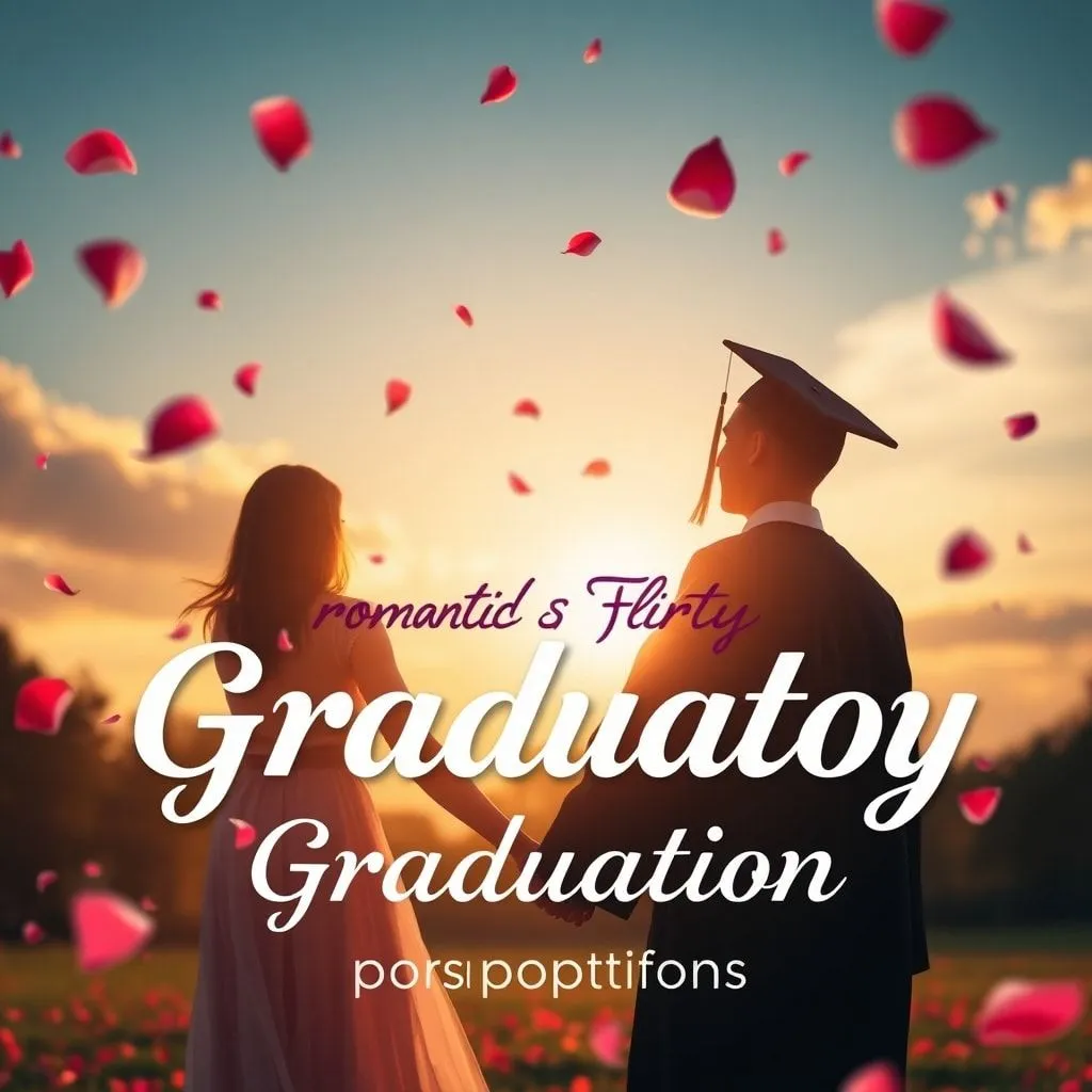 grad post captions