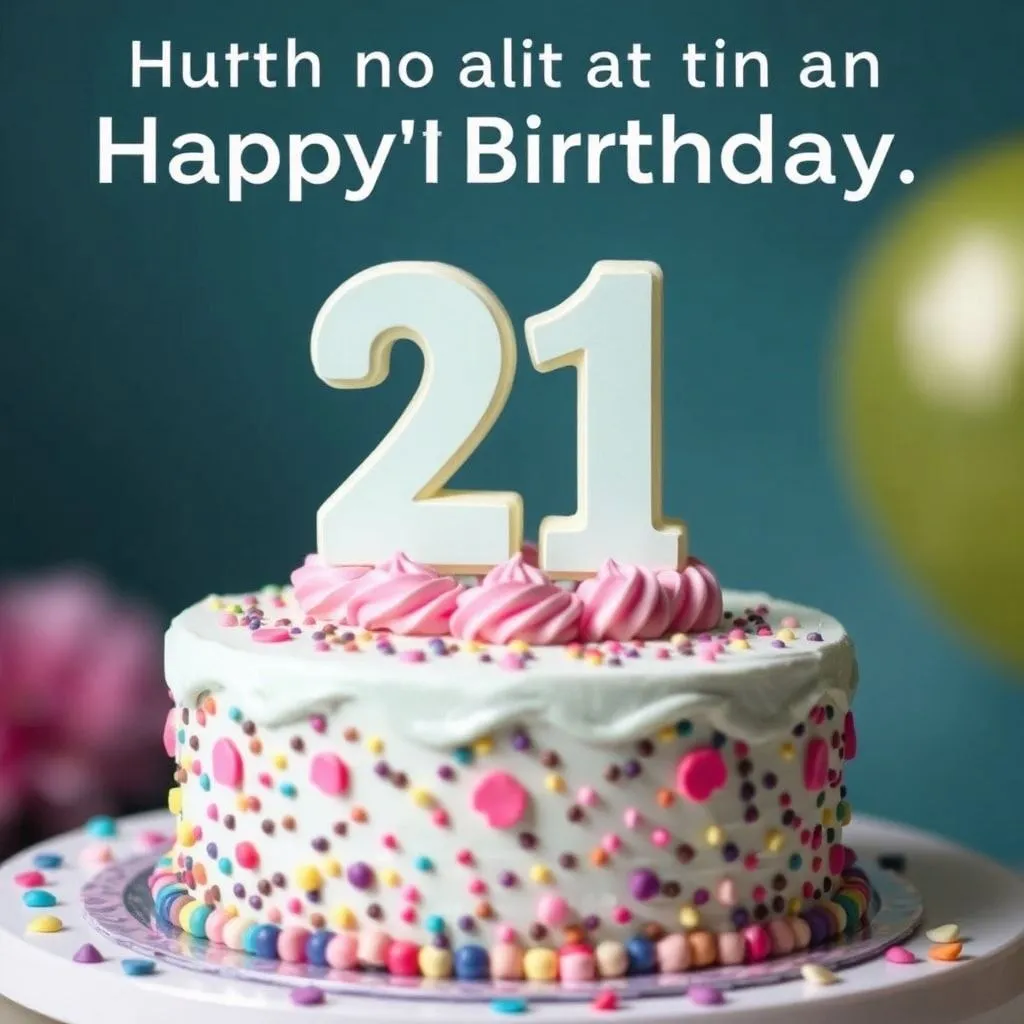 funny 21st birthday captions