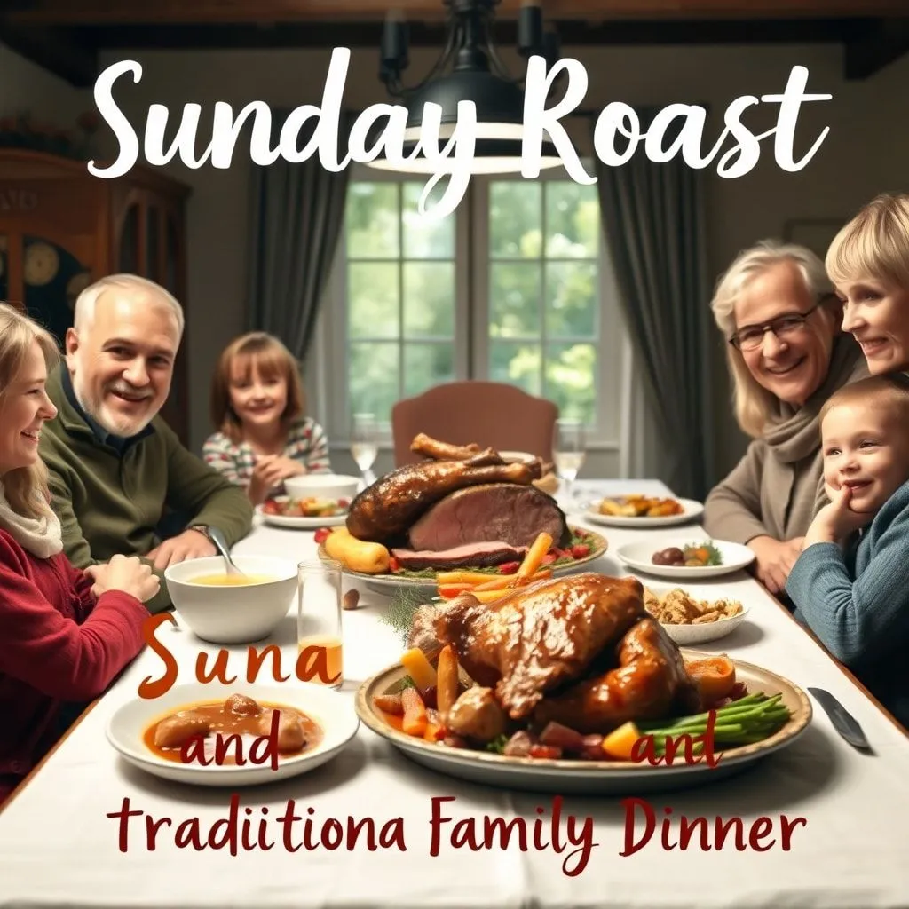 family dinner captions